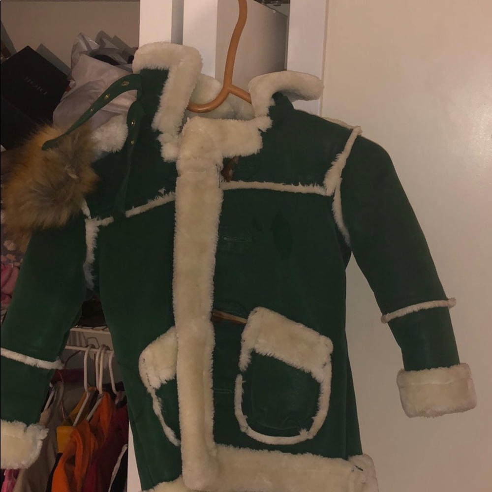Toddler boys Fur coat